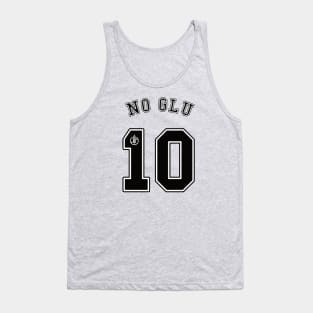 No Glu-10 Football (black) Tank Top